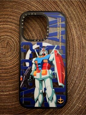 Casetify Gundam Blue & Red Phone Case - Pre-owned IPhone 14 Pro